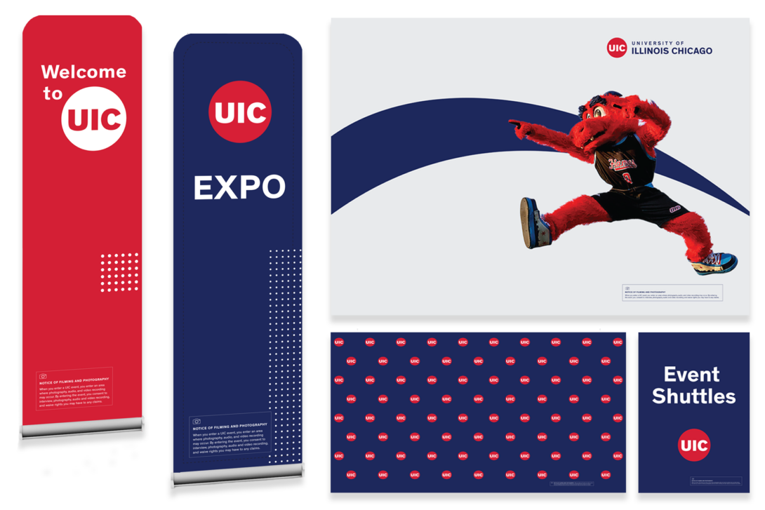 University of Illinois Chicago - event material example