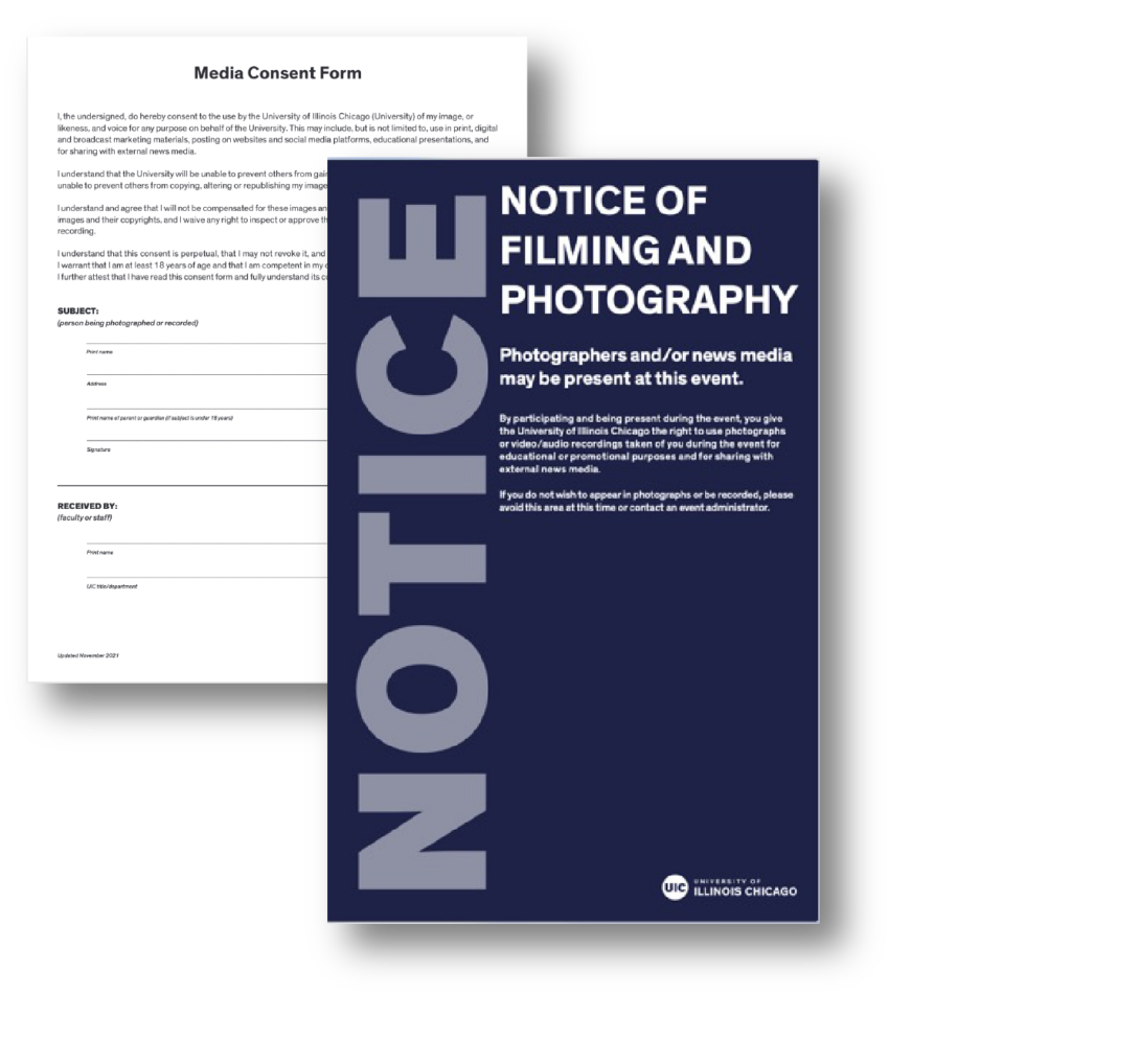 Filming notice