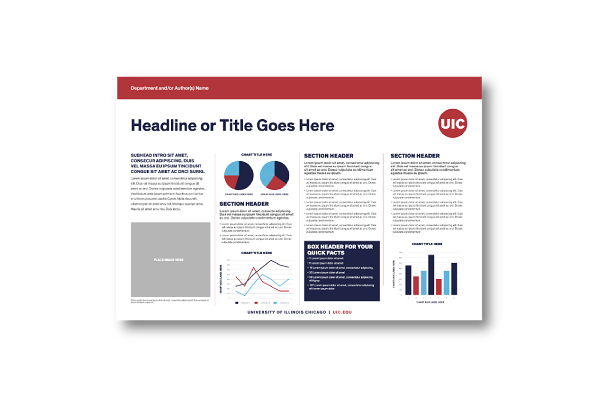 University of Illinois Chicago - academic research poster example
