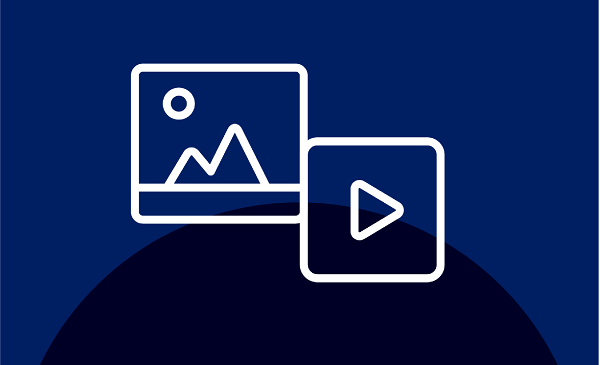 photo and video icons